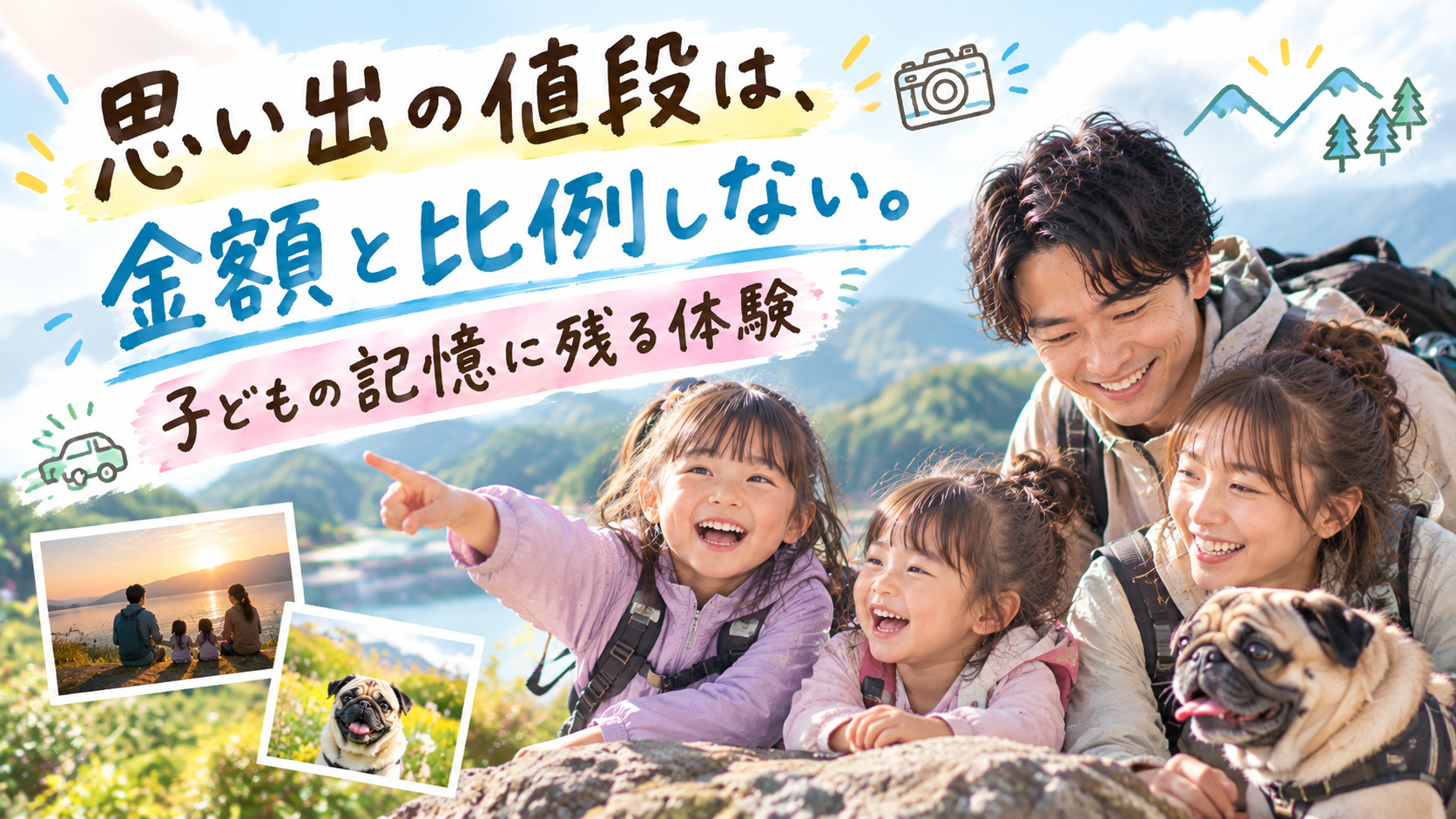 思い出の値段は、金額と比例しない。子どもの記憶に残る体験